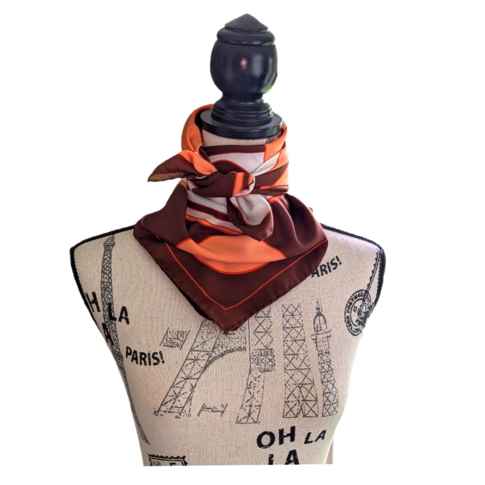 Italian Scarf - 26" X 26" By Monique Martin